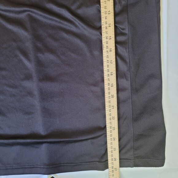 Los Angeles Rams Polo Shirt Men’s Medium NFL Team Apparel Black Golf Polo - Picture 6 of 9